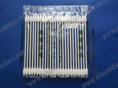 China CS15-003 (Huby 340 BB-003) Cleanroom Cotton Swab/paper handle cleanroom swab/cotton cleaning swab/huby340 cleaning swab for sale