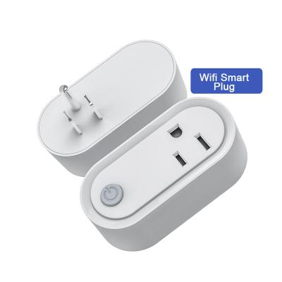 China Tuya Residential/Multi-Purpose Wholesale Cheap Rectangle Shape Factory Price Factory Management Program USA Wifi Smart Plug for sale