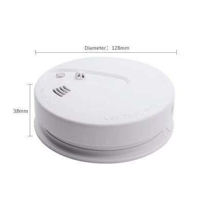 China Wireless GSM smoke detector alarm ,DC 9v battery operated heat fire detector SR-820DHR for sale