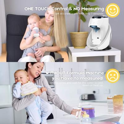 China BPA Free Baby Formula Smarter With App WiFi Control, Smart Baby Formula Maker One Step Milk Bottle Maker Machine for sale