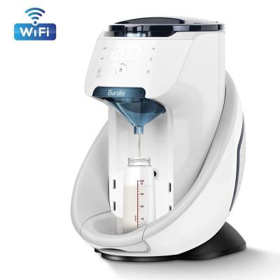 China ABS Wi-Fi Smart Formula Mixer Machine Food Grade Tritan/Silicone/Food Grade Milk Powder Maker For Bottle Feeding Baby App Control for sale