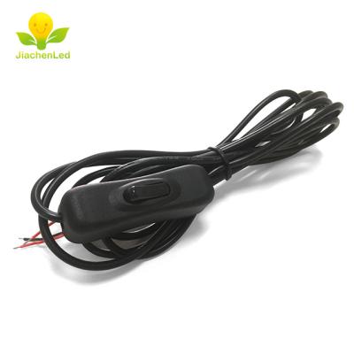 China Eco - Friendly Beside Lamp Black Micro USB Switch Cable USB Power Supply Charging Cable With On Off Switch for sale