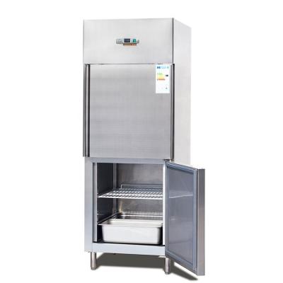 China Deli Commercial 4 Doors Refrigerated Cabinets Upright Fridge Freezer for sale