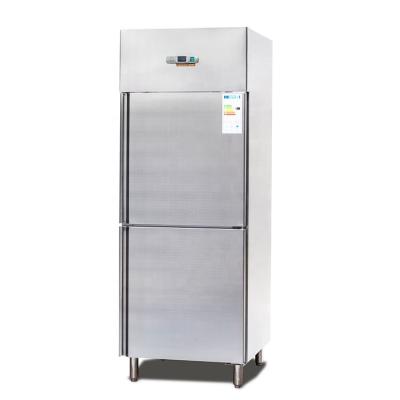 China Deli Refrigerator Refrigerator Stainless Steel Upright Refrigerator Single Doors Freezer Commercial for sale