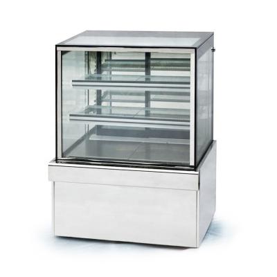 China Refrigerated Single-Temperature Bakery Display Cake Cabinet for sale