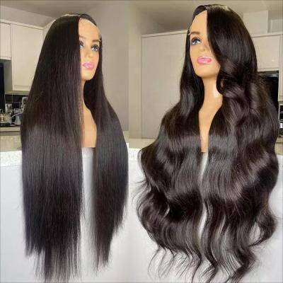 China HD Body Wave 180% 210% Density Full Lace Raw Hair Wigs For Black Women, Brazilian Virgin Hair Lace Front Wigs Wholesale HD for sale