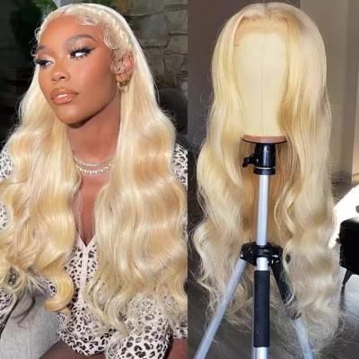 China Body Wave 613 Blonde Colored Hair Lace Front Wigs Wholesale Hd Lace Frontal Wigs For Black Women Full Lace Hair Wigs for sale