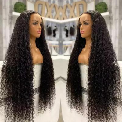 China Cheap Body Wave Water Wave Wigs Hair Lace Front Brazilian HD Full Lace Wig Sellers 360 Lace Frontal Hair Wig For Black Women for sale