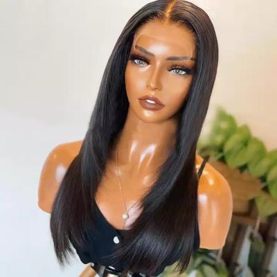 China Cheap Body Wave Natural Color HD Brazilian Hair Lace Frontal Wig For Color Women Full Lace Front Wig 13X4 Lace Wig Vendor for sale