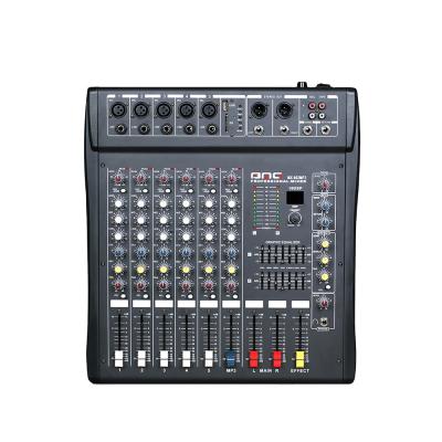 China Disco BMG 5 Channel Factory Supply Multifunctional Studio Mixers With MP3+ SD Recording DJ Audio Mixer for sale