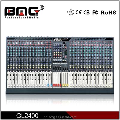 China Stage Performance China Made GL-2400 432 Channel Best Live Audio Mixer for sale