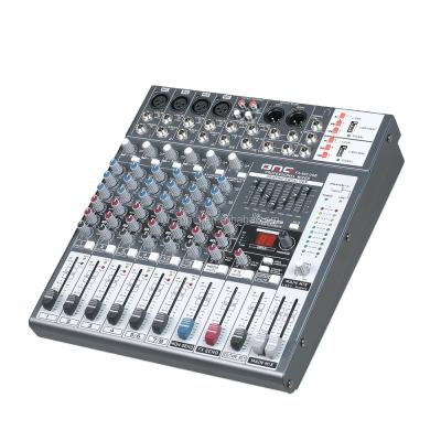 China High Quality Stage Performance BMG FX-802 USB Audio Interface DJ Console For Karaoke Mixer for sale