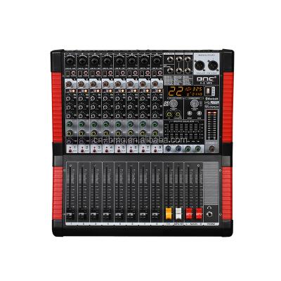 China 24 DSP BMG 8 Channel USB Blueteeth MP3 Sound Mixer Audio Mixing Console with 48V Phantom Power for Stage Performance and Live Show for sale