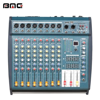 China Professional Stage Performance BMG PMX-802D MP3 Sound System Equipment is DJ mixer and audio DSP for concert for sale