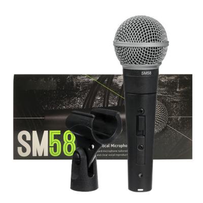 China Best Microphone Handheld SM 58 Wire Microphone Cable Microphones For Singing, Stage Performance for sale