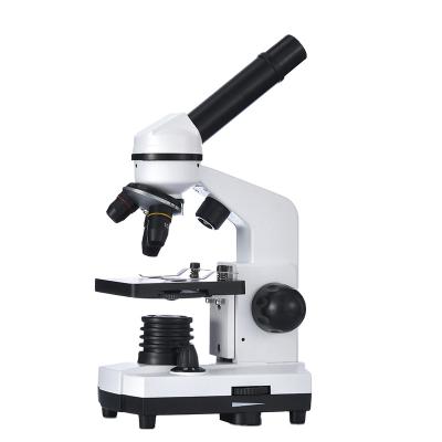 China Metal Body + Optical Glass High End Technology Manufacturing Biological Microscope 40-1600x Trinocular Microscope for sale