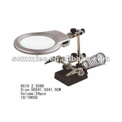 China Plastic Dual Use With LED Light Magnifier SC16129-A for sale