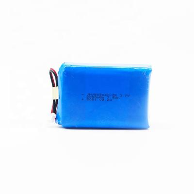 China Hottest Video Game Player Deep Cycle JHY 803040 2p1s 3.7V 2000mAh Rechargeable Lithium Ion Batteries for sale