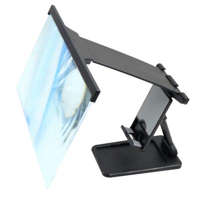 China Magnify Mobile Video Folding Enlarged 12 HD Mobile Phone Screen Amplifier With Phone Stand 3d Mobile Phone Screen Magnifier for sale