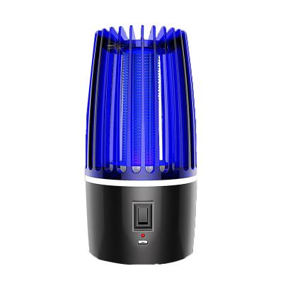 China Viable Mosquito Killer Lamp USB Electric Shock Silent Mosquito Killing Photocatalyst Mosquito Killer Trap Blue Light Lamp for sale