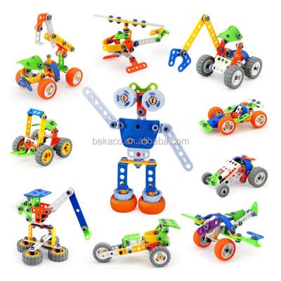 China Take Apart 10 In 1 DIY Building Block Rod Toys Robots for sale