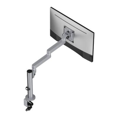 China Adjustable Mount VESA Bracket Single Aluminum Height Monitor Desk Mount Up To 32 Inch Computer Screens 0-10kg for sale