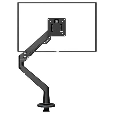 China Adjustable Mount VESA Bracket LOUEVED Desk Shock Absorber Aluminum Flexible Height Adjustable Mount Up to 32 Inch Computer Monitors for sale