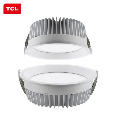 China Latest modern high quality professional commercial 15W COB downlight light IP65 CRI90 round recessed LED waterproof led down light for sale