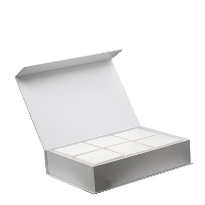 China 2022 Lamination White Paper Recyclable Matte Gift Boxes Folding Paperboards Beautiful Custom Packaging Box for sale