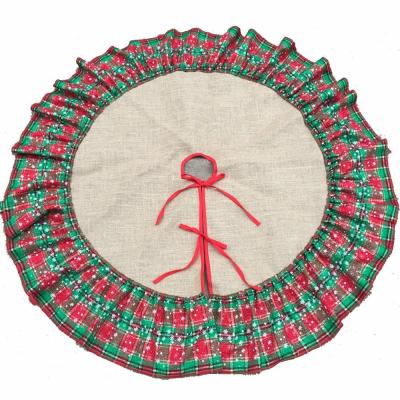 China Burlap Christmas Party Tree Decorations 48