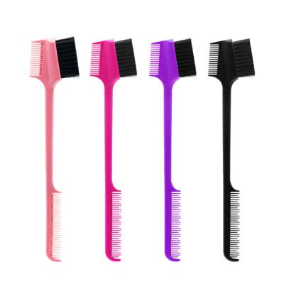 China Waterproof Comb 3-in-1 Edge Brush and Control Brush and Hairline Hairline Brush for sale