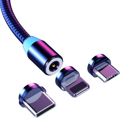 China Camera Data Sync Charger Charging Data Cable Magnetic Usb 1M Cable Magnetic Data Length For Lightning Connect Cable for sale