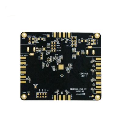 China Hybrid Rogers+FR4 Rogers Communication Card PCB Manufacturing And Assembling for sale