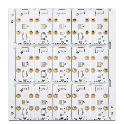 China Aluminum pi bulb fr4 base led lamp lighting pcb panel 94v0 pcb fabrication for sale