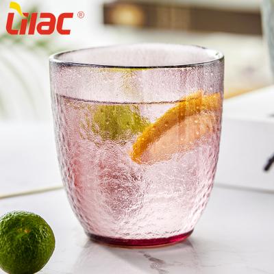 China Lilac Sufficient Stock Viable 220ml/290ml Colored Single Wall Beer/Juice Glass /milk/water Glass Mug for sale