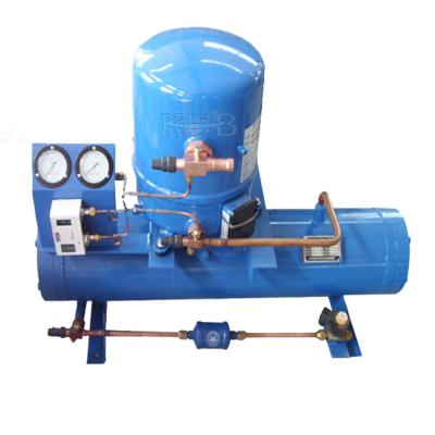 China R22 van de de Eenheids8hp Water Gekoelde Condenserende Eenheid van de Diepvriezerkoeling hermetische condenserende de eenheidswater gekoelde condenserende eenheid Te koop