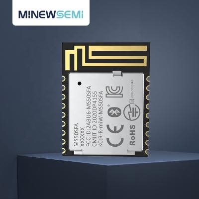 China MinewSemi nRF52810 MS50SFA1 UART BLE Module Slave FCC CE Certification Internet of Things (IoT) ANT With BQB kc for sale