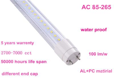 중국 양립한 T8 SMD LED 관 5000k 자연적인 백색 전자 밸러스트 판매용