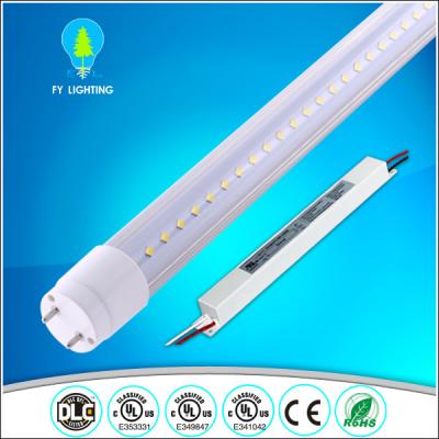 China 110lm / W 2400mm T8 LED Tube 36 Watt With External Driver  Warm White 3000K - 3500K for sale