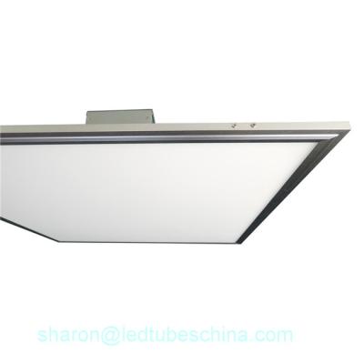 China High Lumens Dimmable 2X4 LED Flat Panel Light White or Silver Trim for sale