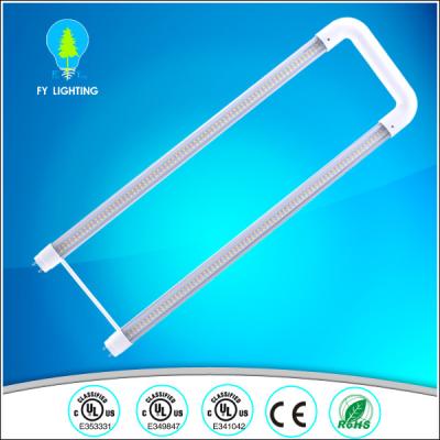 China 2FT U Shaped 18 Watt Led Tube Lighting 120lm / w With External Driver for sale