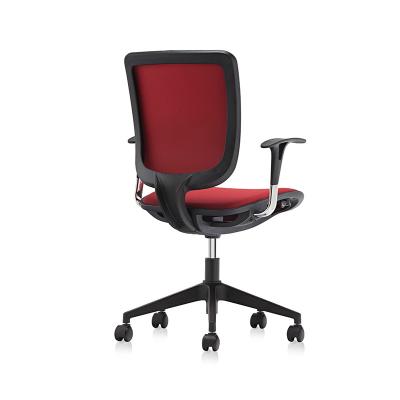 China 2022 New Style Adjustable High Quality Customizable Modern Swivel Red (Height) Office Chair For Home And Office for sale