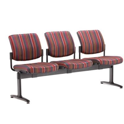 China Public Area Chair Cheemay Fabric Public Hospital Reception 3 Seater Waiting Chair for sale