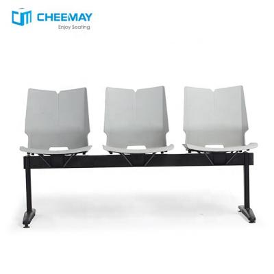 China Cheemay Modern Public Airport Beam Seating Leisure Chair 3 Waiting Seater for sale