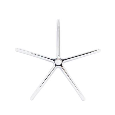 China Traditional Suniver Metal Chrome Star Base Parts Swivel For Office Chair for sale