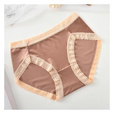 China Anti-Bacterial Wholesale Underwear Manufacturers Mid-waist Soft Breathable Briefs For Women for sale