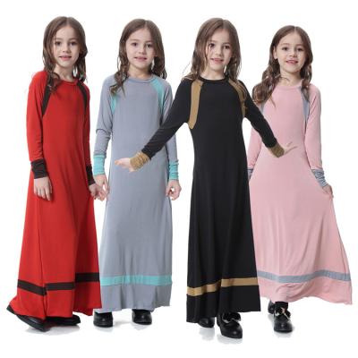 China Muslim Malaysia Robe Kids Prayer Robe Kimono Islamic Arab Saudi Arabian Kaftan Silk Abaya for sale