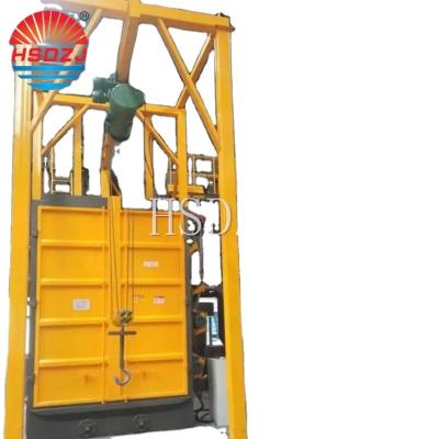 China Metal Surface Equipment Q37 High Efficiency Automatic Hook Shot Blasting Cleaning Machine For Sale for sale