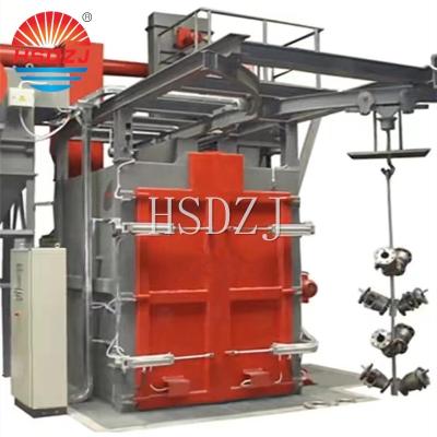 China Automatic Cleaning Type Shot Blasting Equipment Metal Surface Shot Blasting Machine Tumble Belt Machine for sale