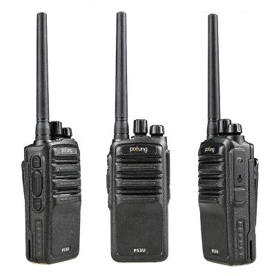 China New Pofung P53U upgrade brand UHF pofung P53U 400-470mhz two way radio ham radio handheld walkie talkie P53U for sale